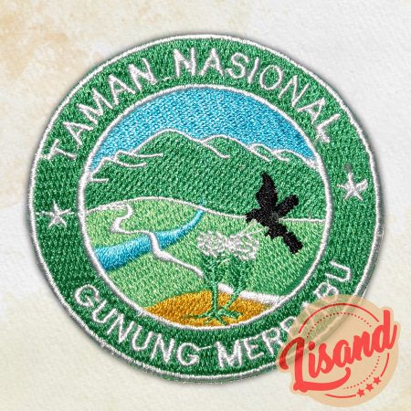 Patch Bordir Emblem Taman Nasional Gunung Merbabu