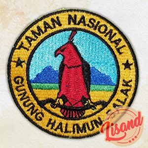 Patch Bordir Emblem Taman Nasional Gunung Halimun Salak